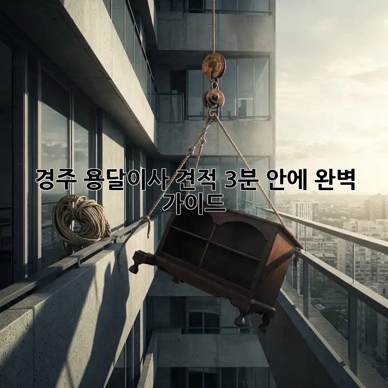 경주 용달이사 견적, 3분 안에 완벽 가이드! 📦💰